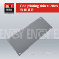 Open Inkwell Pad Printer Thin Steel Plate for Machine